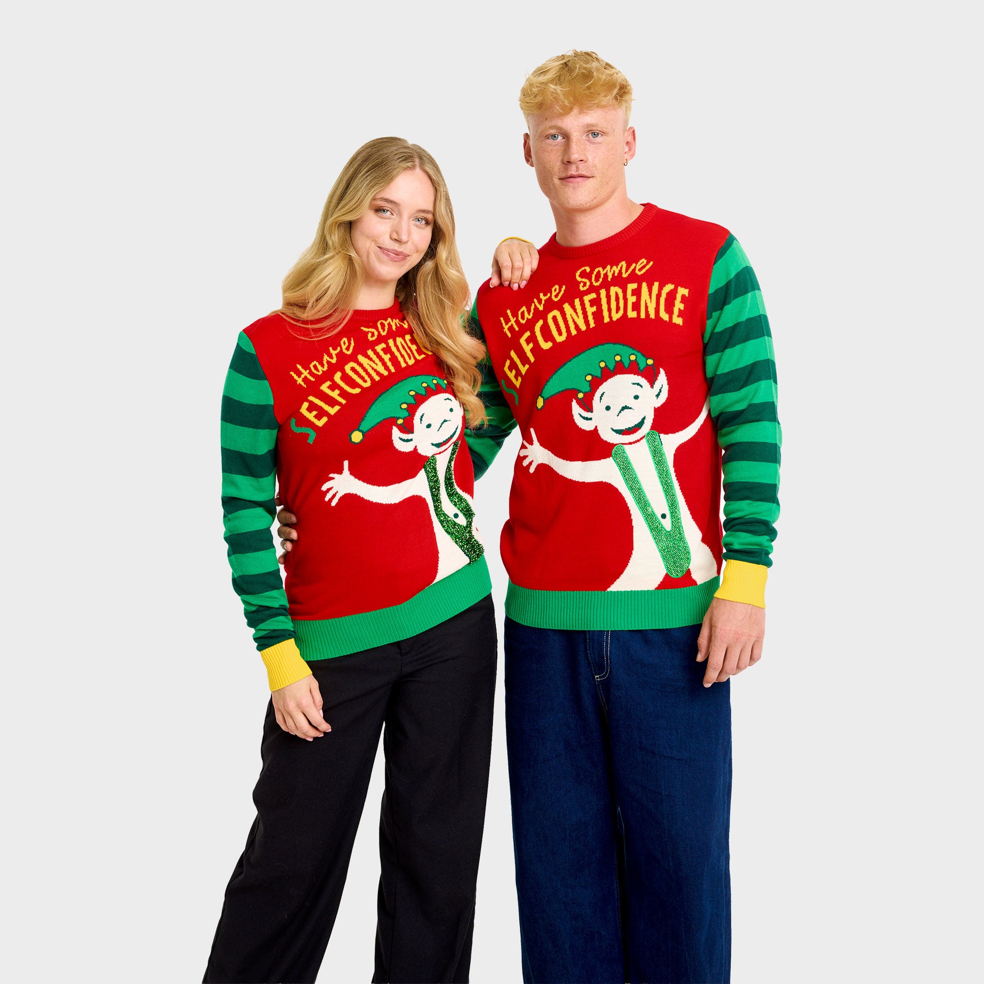 Elf Confidence julesweater - Dame
